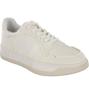 Mia Kass Frayed Twill Sneaker